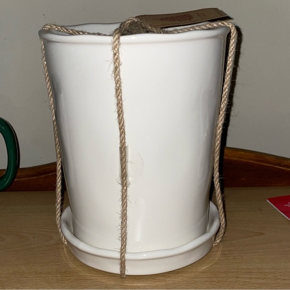 Rae Dunn WARM WISHES Snowman Planter - Picture 8 of 11